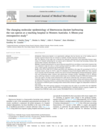 The changing molecular epidemiology of Enterococcus faecium harbouring the van operon at a teaching hospital in Western Australia: A fifteen-year retrospective study