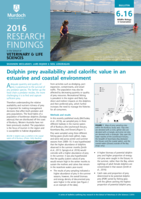 Dolphin prey availability and calorific value in an estuarine and coastal environment