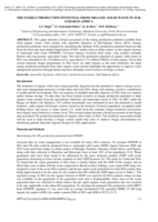 The energy production potential from organic solid waste in Sub-Saharan Africa