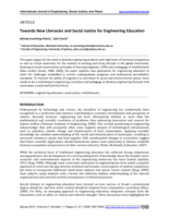 Towards new literacies and social justice for engineering education