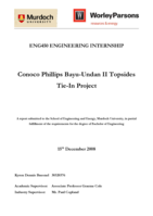 Conoco Phillips Bayu-Undan II topsides tie-in project