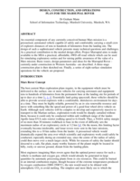 Design, construction and operations plan for the marsupial rover