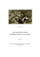 A declaration of caring: Towards ecological masculinism