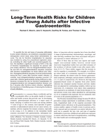 Long-term health risks for children and young adults after infective gastroenteritis
