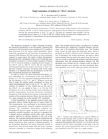 Single ionization of helium by 730-eV electrons