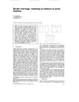 Border marriage: matching of contours of serial sections