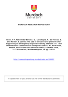 The use of virtual world platforms for supporting an emergency response training exercise