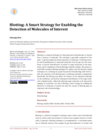 Blotting: A smart strategy for enabling the detection of molecules of interest