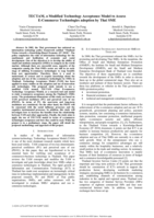 TECTAM, A modified technology acceptance model to assess E-commerce technologies adoption by Thai SME