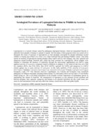 Serological prevalence of Leptospiral infection in wildlife in Sarawak, Malaysia