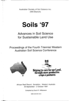 Applications of soil survey to farm forestry site selection and management