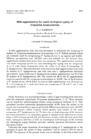 Slide-agglutination for rapid serological typing of Treponema hyodysenteriae