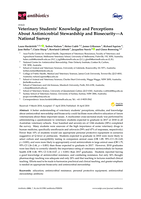 Veterinary Students’ Knowledge and Perceptions About Antimicrobial Stewardship and Biosecurity—A National Survey