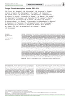 Fungal Planet description sheets: 281–319