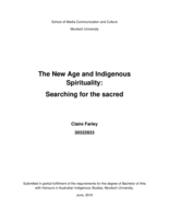 The new age and indigenous spirituality: Searching for the sacred