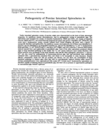 Pathogenicity of porcine intestinal spirochetes in gnotobiotic pigs
