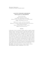 Adaptive trimmed likelihood estimation in regression
