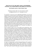 Fractals of ‘Old’ and ‘New’ Logics: A Post/modern proposal for Transformative Mathematics Pedagogy