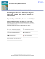 Revisiting collaboration within and beyond the school library: New ways of measuring effectiveness