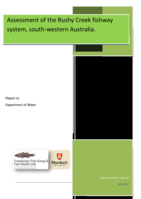 Assessment of the Rushy Creek fishway system, south‐western Australia.
