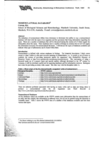 Nomenclatural databases