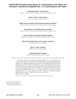 IUPAC-NIST solubility data series. 81. Hydrocarbons with water and seawater-revised and updated part 1. C5 hydrocarbons with water