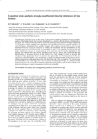 Grasstree stem analysis reveals insufficient data for inference of fire history