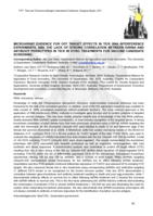 Microarray evidence for off target effects in tick RNA interference experiments, and the lack of strong correlation between DSRNA and antibody phenotypes in tick In vitro treatments for vaccine candidate screening