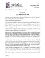 The collegial quest for truth