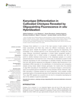 Karyotype differentiation in cultivated chickpea revealed by Oligopainting fluorescence in situ hybridization