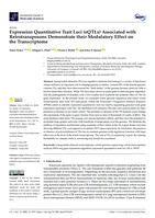 Expression quantitative trait loci (eQTLs) associated with retrotransposons demonstrate their modulatory effect on the transcriptome