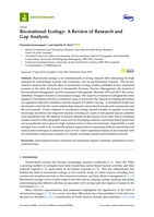 Recreational ecology: A review of research and gap analysis
