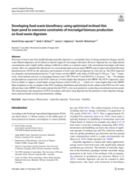 Developing food waste biorefinery: Using optimized inclined thin layer pond to overcome constraints of microalgal biomass production on food waste digestate