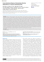 Cross-Sectional study to characterise nicotine dependence in central Vietnamese men