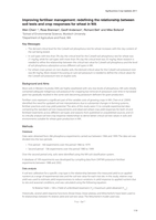 Improving fertiliser management: redefining the relationship between soil tests and crop responses for wheat in WA