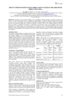 Root pathogens detected in irrigation water of the Ord River Irrigation Area