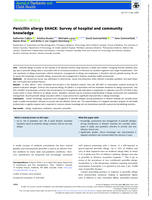 Penicillin allergy SHACK : Survey of hospital and community knowledge