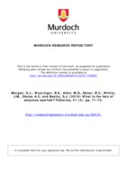 What is the fate of amputee sawfish?