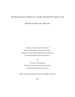 Serotinous forest resilience in a warmer and more fire-prone world