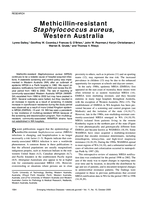 Methicillin-resistant Staphylococcus aureus, Western Australia