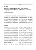 Complications associated with NRTI therapy: Update on clinical features and possible pathogenic mechanisms