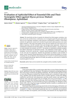 Evaluation of aphicidal effect of essential oils and their synergistic effect against Myzus persicae (Sulzer) (Hemiptera: Aphididae)