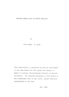 Optimum sample size in refuse analysis