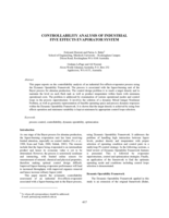 Controllability analysis of industrial five effects evaporator system