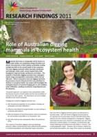 Role of Australian digging mammals in ecosystem health