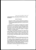 Fringedweller: A strategic intervention at the interface