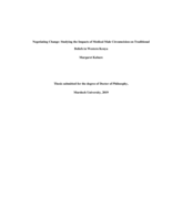 Negotiating change: Studying the impacts of medical male circumcision on traditional beliefs in Western Kenya