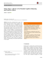 Salvia (Sage): A review of its potential cognitive-enhancing and protective effects