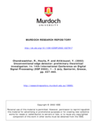 Unconventional edge detector: preliminary theoretical investigation