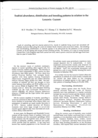 Seabird abundance, distribution and breeding patterns in relation to the Leeuwin Current